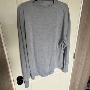 Jones Wear Women's Gray Long Sleeve Tunic